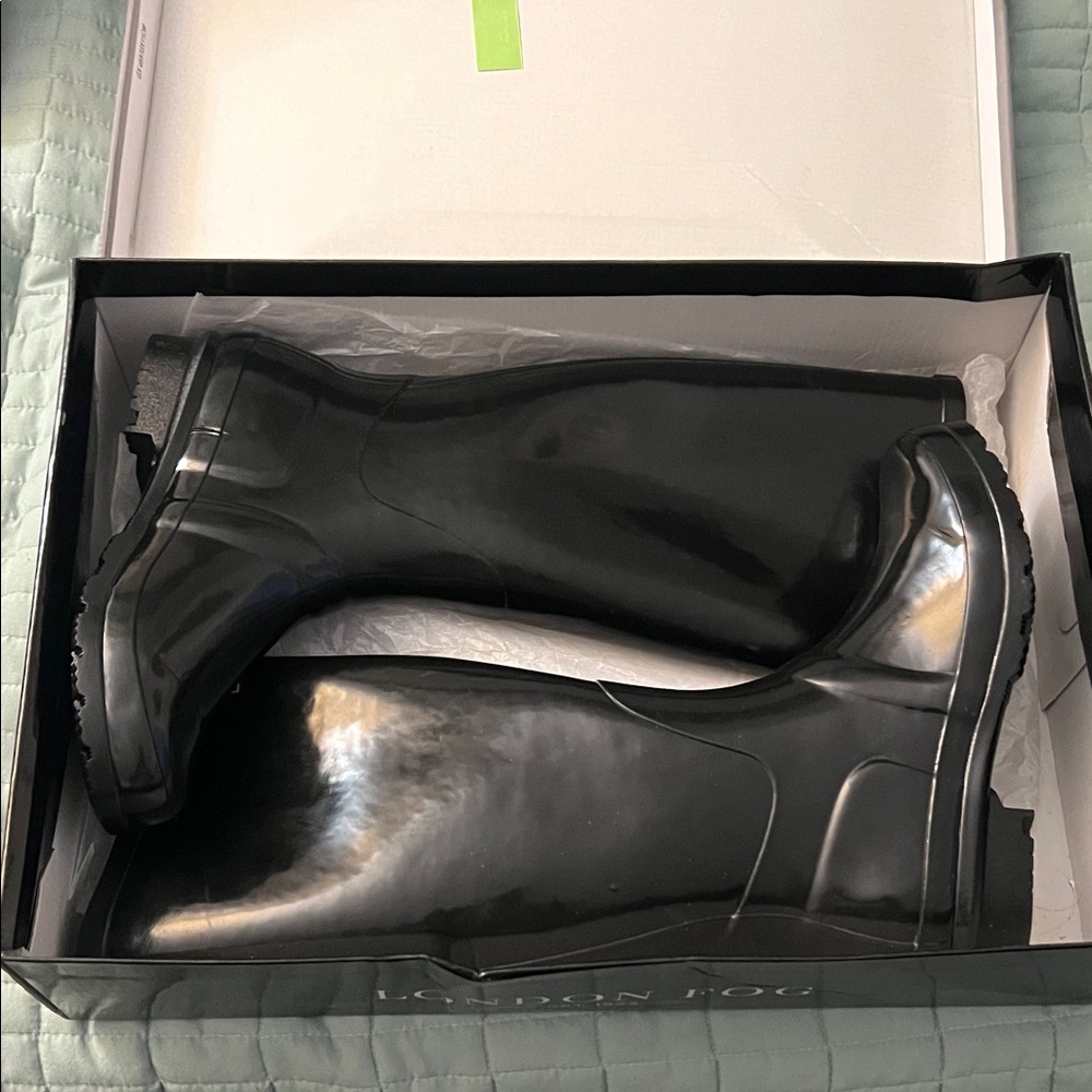 Women’s Black Rain Boots